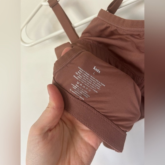 NWOT The One&Only Scoop Bra Sable Large - Picture 8 of 9